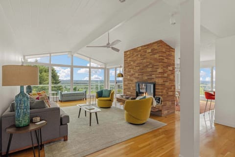 Open space mid century modern with views all around!