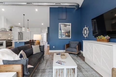 Living Room with wifi smart tv