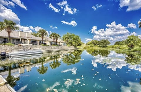 Canal which leads to the open waters of Lake LBJ