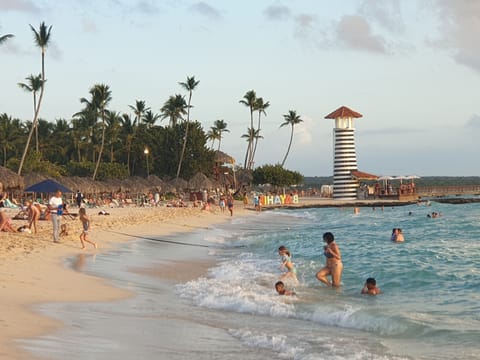 Beach nearby, white sand