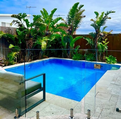 Pool for relaxing and cooling off in