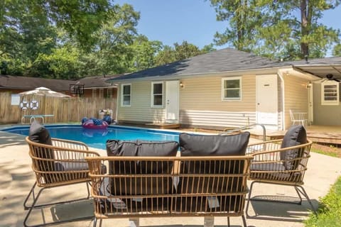 Outdoor seating area