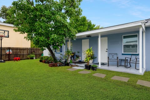 Shared patio
