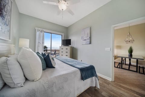 Ocean views and balcony access from the master suite!