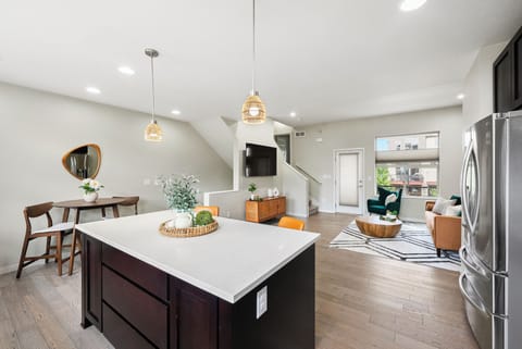 Bright and inviting living room.