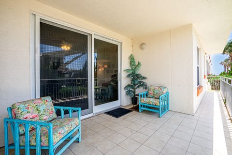 Private patio