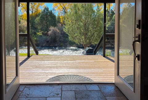 The River is our favorite feature of this property