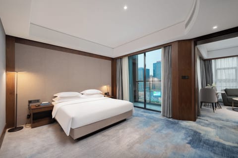 Senior Suite | Premium bedding, down comforters, desk, laptop workspace