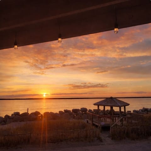 Watch the most amazing sunrises from the porch. 