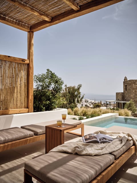 Grande Sea View Suite With Private Pool | Terrace/patio