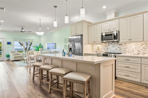 Enjoy a fun time socializing at the bar!