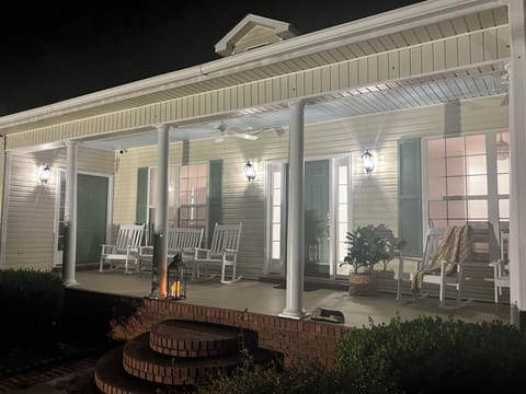 Gather on the porch & enjoy the cool evening. 