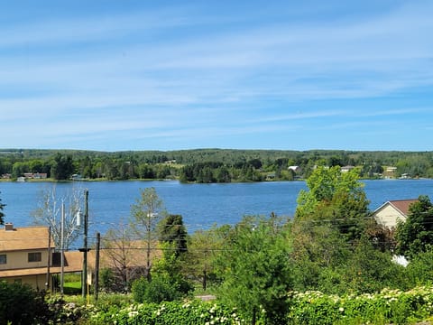 View from front of house