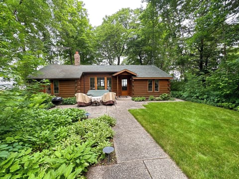 Main cabin from back yard