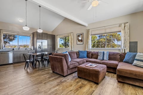 Comfortable open living areas