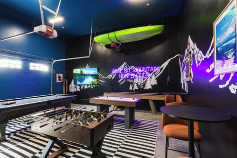 The ultimate game room with something for everyone! 