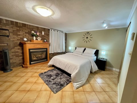 Warm up in the winter with a cozy fireplace!!