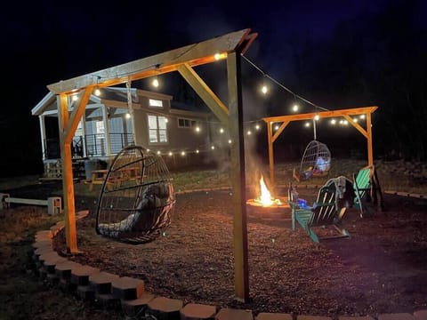 Night time Firepit area