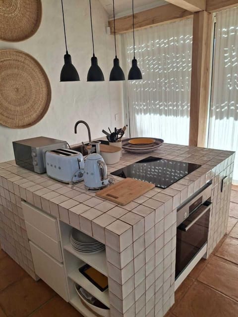 Luxury Villa | Private kitchen | Microwave, espresso maker, electric kettle