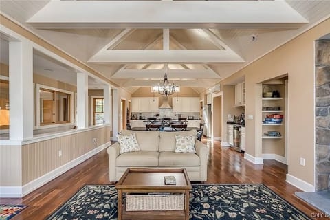 Full view of the main living area.