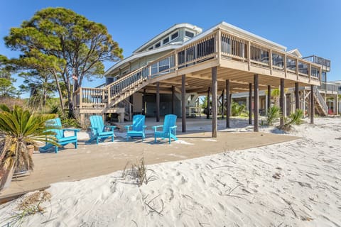 View from the beach