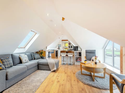 Open plan living space | Seascape Barn, Kirkcolm, near Stranraer