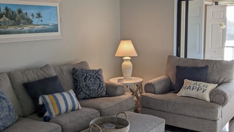 Cozy living room space for relaxation or watching TV