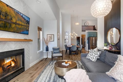 The home's main livingroom provides plenty of space to socialize.