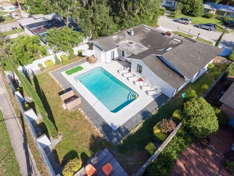 Aerial shot of home.