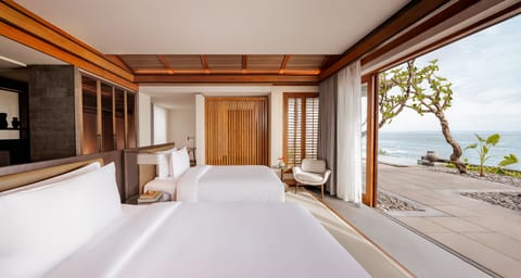 Penthouse, 2 Bedrooms, Oceanfront (Private Pool) | Premium bedding, minibar, in-room safe, individually decorated