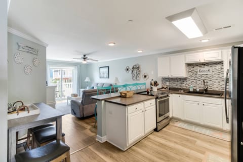 View of Kitchen leading to family sitting area