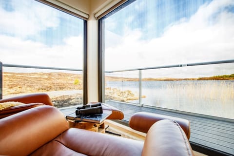 View from the off grid Boathouse