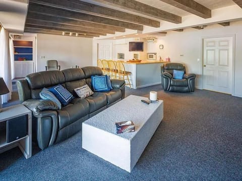 Finished Basement - with bar, walkout to beach