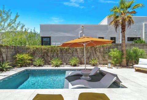 Private Pool: Cool off, lounge on the Baja shelf and soak up the Palm Springs sunshine in your own private pool.