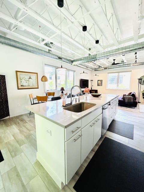 Large gourmet kitchen