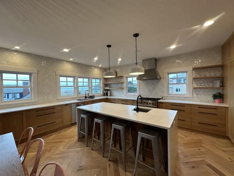 Fully stocked kitchen