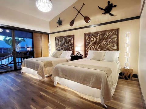 2 queen beds