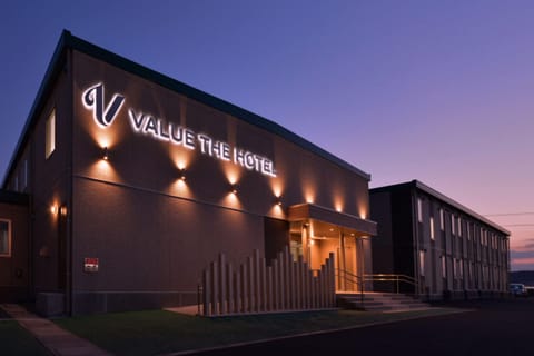 Front of property - evening/night