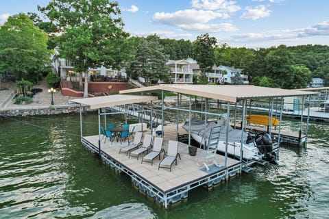 Large dock with plenty of space for you to relax and enjoy!