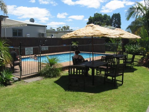 Seasonal outdoor pool