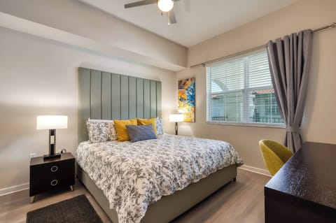 King bedroom with private bathroom