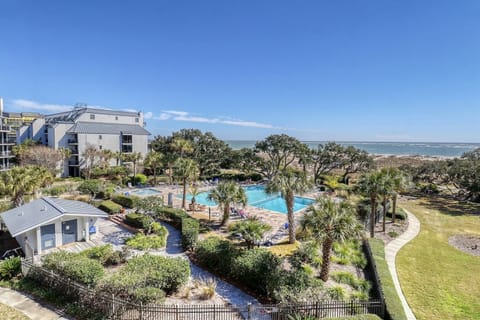 View of the Beach From Balcony