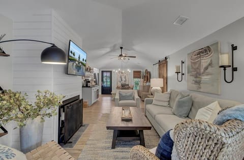 Living Room Little Cottage by the Sea