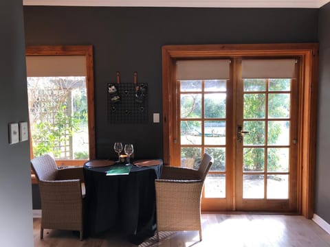 Fridge, microwave, stovetop, espresso maker