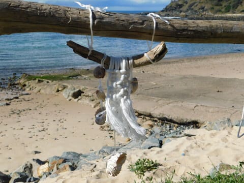 Beach nearby, white sand
