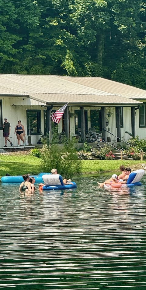 Step off your porch....waterfront fun awaits!