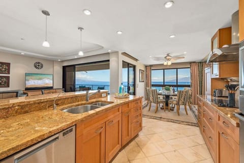 Spacious counters make meal prep a pleasure