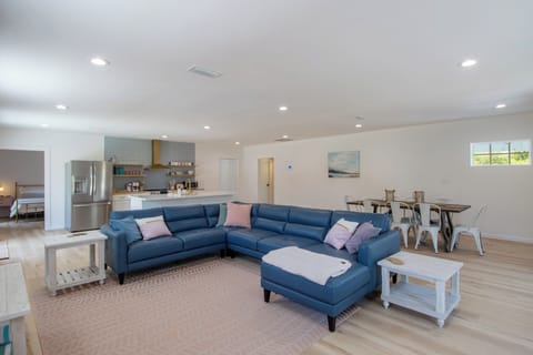 Spacious open floor plan.