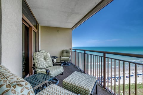 The private balcony is the best spot to relax after a long day at the pools and beach!
