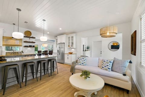 Enjoy the living room, off of the kitchen for an open feel.